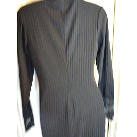 Venus Dress Black Form Fitting Sz M Sexy Witch - Picture 6 of 9